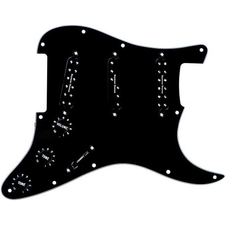 SEYMOUR DUNCAN PICKGRD ASSY EVERYTHING AXE BLK