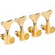 ORTEGA OTMEB4L-GO BASS MACHINES 4 IN LINE GOLD