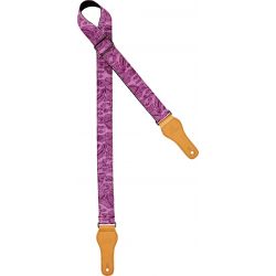 ORTEGA OCS-360U SPRING UKELELE COTTON STRAP PURPLE JEAN