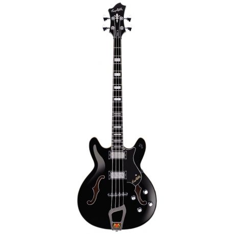 HAGSTROM B-STOCK ELEC. BASS. VIKING BASS - BLACK GLOSS, CON