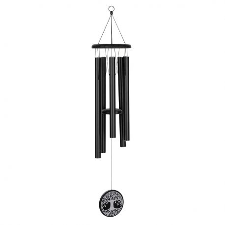 SONIC ENERGY TOLMC36BK TREE OF LIFE MED.CHIME, 36, 432 HZ,BLCK