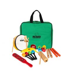NINO PERCUSSION MIXED RHYTHM SET, FOR 16 KIDS, IN BAG NINOSET16