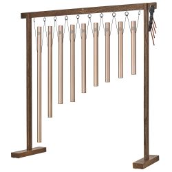 SONIC ENERGY SBTSETSOL SOUND BATH TUBE CHIMES SOLFEGGIO SET,9UD