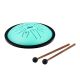 NINO PERCUSSION STEEL TONGUE DRUM,SMALL,GREEN,G-MINOR +BAG NINO982