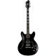 HAGSTROM ELEC. GUITAR. VIKING BARITONE DLX - BLACK GLOSS, C