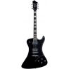 HAGSTROM ELEC. GUITAR. FANTOMEN, BLACK GLOSS. MAHOGANY-SET