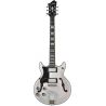 HAGSTROM ELEC. GUITAR. ALVAR - LEFT HANDED - SWEDISH FROST