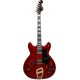 HAGSTROM ELEC. GUITAR. 67 VIKING - WILD CHERRY TRANSPARENT