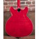 HAGSTROM ELEC. GUITAR. 67 VIKING - WILD CHERRY TRANSPARENT