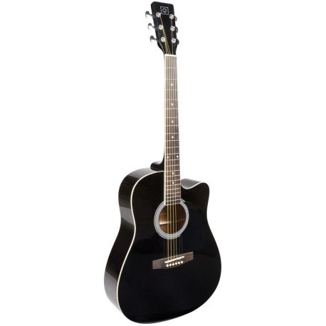 OQAN GUITARRA ACUSTICA QGA-21 CUT BK