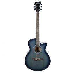 OQAN GUITARRA ELECTRO-ACUSTICA QGA-41CEBLUE