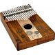 SONIC ENERGY KL1706H SOUND HOLE KALIMBA C MAJOR 17NOTES,MAP&ACA