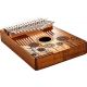 SONIC ENERGY KL1706H SOUND HOLE KALIMBA C MAJOR 17NOTES,MAP&ACA