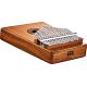 SONIC ENERGY KL1707H SOUND HOLE KALIMBA C MAJOR 17NOTES, ACACIA