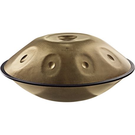 SONIC ENERGY HPSTL91 HANDPAN STAINLESS STEEL, VINT.GOLD,D AMARA