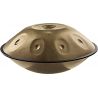 SONIC ENERGY HPSTL91 HANDPAN STAINLESS STEEL, VINT.GOLD,D AMARA