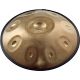 SONIC ENERGY HPSTL91 HANDPAN STAINLESS STEEL, VINT.GOLD,D AMARA