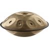 SONIC ENERGY HPSTL100 HANDPAN STAINLESS STEEL, VINT.GOLD,D KURD