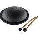 SONIC ENERGY MSTD1BK MINI STEEL TONGUE DRUM, C MAJOR, BLACK