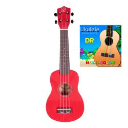 OQAN UKELELE SOPRANO QUK-1RED