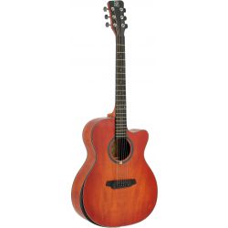 OQAN GUITARRA ELECTRO-ACUSTICA QGA-102 RDCE