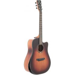 OQAN GUITARRA ELECTRO-ACUSTICA QGA-100CE SB