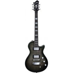 HAGSTROM ELEC. GUITAR. ULTRA MAX - SATIN COSMIC BLACK BURST