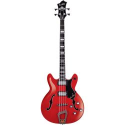 HAGSTROM ELEC. BASS. VIKING BASS - WILD CHERRY TRANSPARENT,