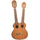 ORTEGA UKELELE HYDRA DOUBLE NECK TENOR ELEC.