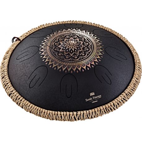 SONIC ENERGY OSTD1BKE OCTAVE STEEL TONGUE DRUM,BLACK,FLOR,D KRD