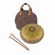 SONIC ENERGY 10 OCTAVE STEEL TONGUE DRUM, C MAJOR,GOLD MOSTD3G