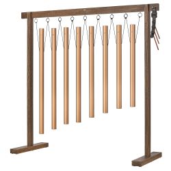 SONIC ENERGY SBTSETM SOUND BATH TUBE CHIMES SET, 8 PCS.
