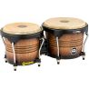 MEINL FWB190ATB-M 6 34 & 8 WOOD BONGO, ANTIQUE TOB