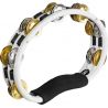 MEINL TMT1M-WH HAND HELD, DUAL ALLOY JINGLES, WHITE