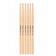 MEINL HICKORY STICKS, 7A, ACORN TIP, 3-PACK HS100-3