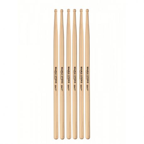 MEINL MAPLE STICKS, SD4, BARREL TIP, 3-PACK MS115-3