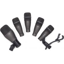 SAMSON MIC BATERIA DK705 - 5 PC DRUM MIC KIT WCASE