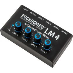 ROCKBOARD LM 4 MEZCLADOR DE LÍNEA DE 4 CANALES