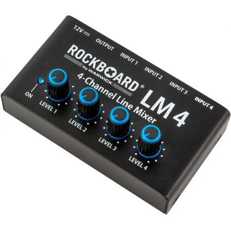 ROCKBOARD LM 4 MEZCLADOR DE LÍNEA DE 4 CANALES