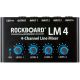 ROCKBOARD LM 4 MEZCLADOR DE LÍNEA DE 4 CANALES
