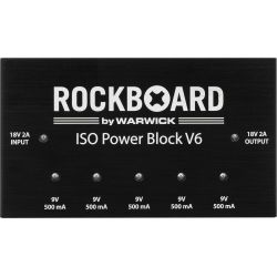 ROCKBOARD ISO POWER BLOCK V6 - FUENTE DE ALIMENTACIÓN
