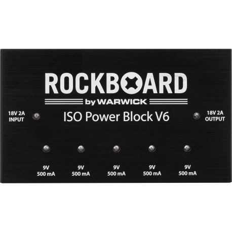 ROCKBOARD ISO POWER BLOCK V6 - FUENTE DE ALIMENTACIÓN