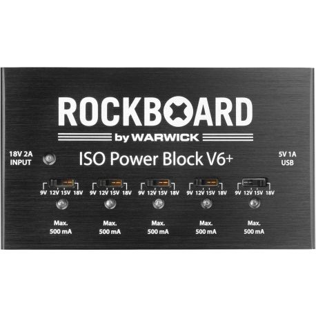 ROCKBOARD ISO POWER BLOCK V6+ - FUENTE DE ALIMENTACIÓN