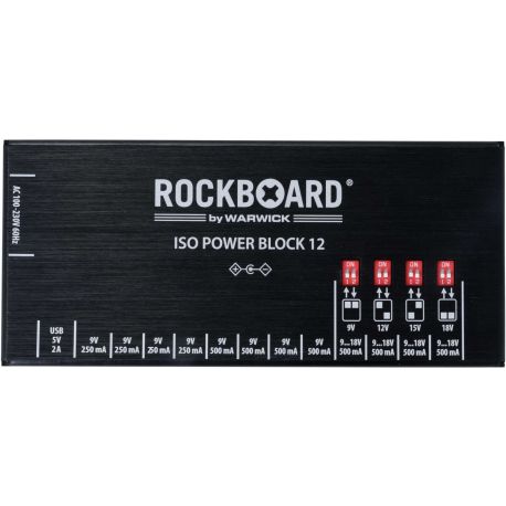ROCKBOARD ISO POWER BLOCK V12 IEC - FUENTE DE ALIMENTACIÓN