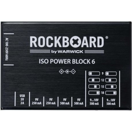 ROCKBOARD ISO POWER BLOCK V6 IEC - FUENTE DE ALIMENTACIÓN