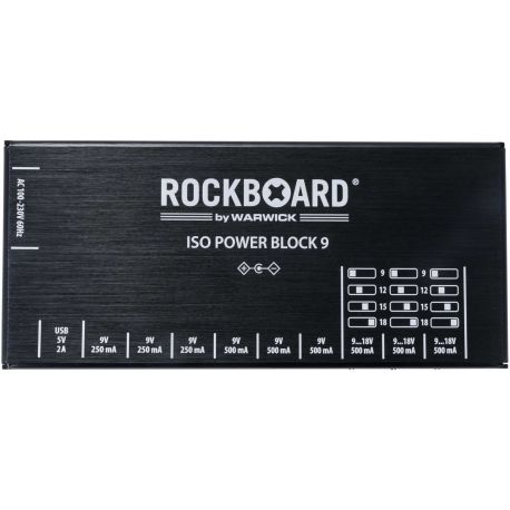 ROCKBOARD ISO POWER BLOCK V9 IEC - FUENTE DE ALIMENTACIÓN