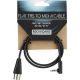 ROCKBOARD CABLE PLANO TRS A MIDI TRS-MIDI TIPO A - 60 CM
