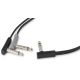 ROCKBOARD CABLE DIVISOR EN Y PLANO 30 CM  NEGRO