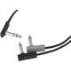 ROCKBOARD CABLE DIVISOR EN Y PLANO DE 50 CM  NEGRO