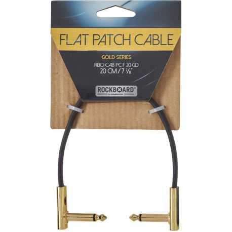 ROCKBOARD CABLE PLANO GOLD SERIES - 20 CM  7 78